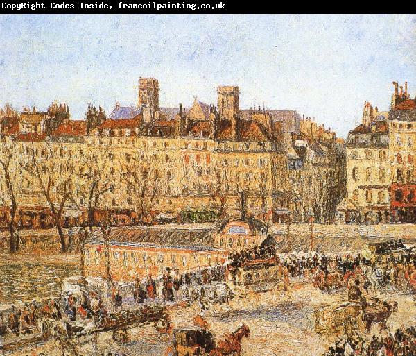 Camille Pissarro Bank on the afternoon of